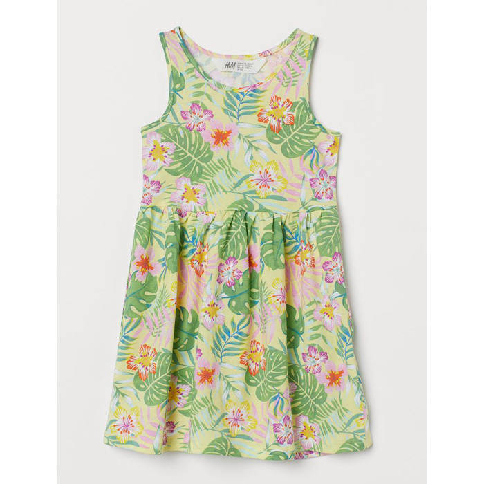 

Детское платье сарафан Листья H&M на девочку 8-10 лет – р.134/140 /53005/