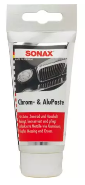 

Паста для хрома, алюминия и латуни SONAX
