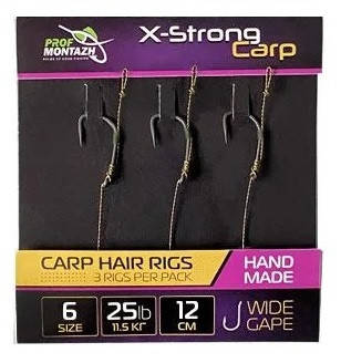 

Бойловый поводок (6кр/12см/25Lb/11.5кг) Проф Монтаж