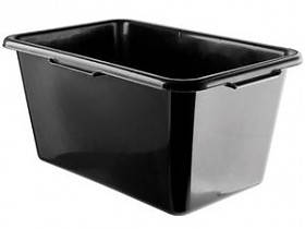 

Таз пластмассовый строительный прямоугольный MAAN 90 л.