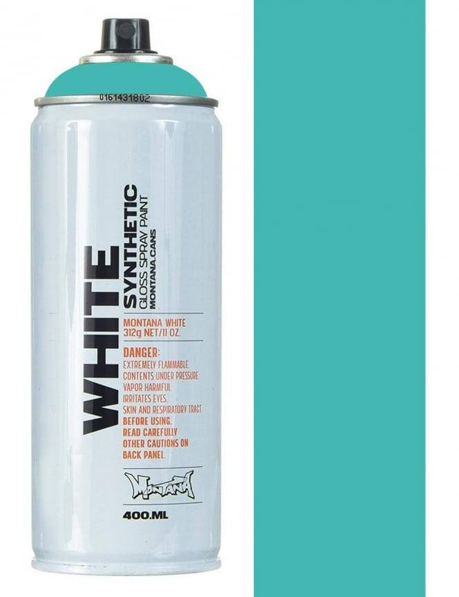 

Аэрозольная краска Montana White 6110 Мыло (Soap) 400мл, Бирюзовый