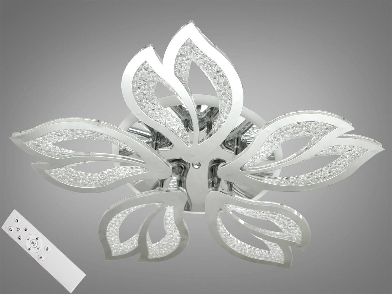 

Яркая светодиодная люстра с диммером MX2546/5HR LED 3color dimmer