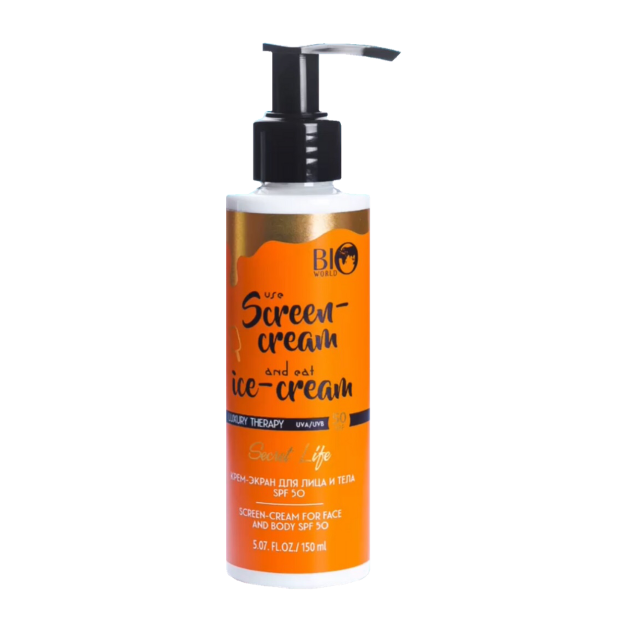 

Солнцезащитный крем-экран для лица и тела SPF 50 BIO World