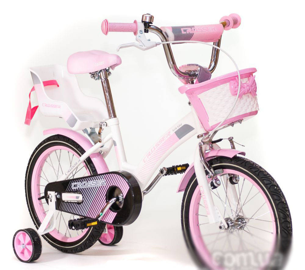 

Детский велосипед Crosser Kids Bike C-3 20" розовый