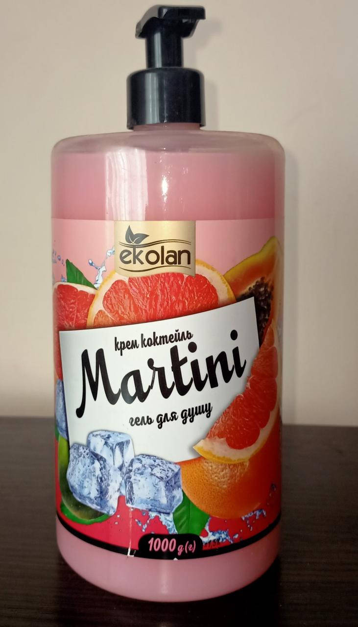 

Крем-коктейль гель для душа Martini, 1000 мл Ekolan