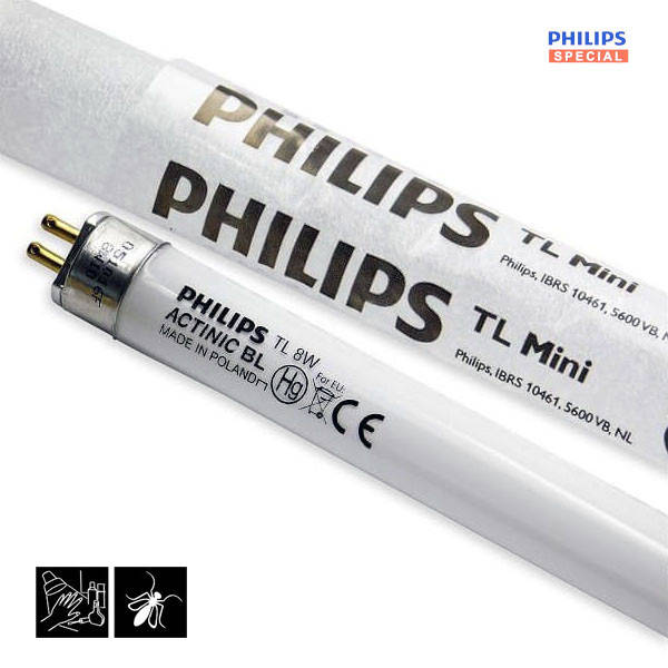 

Лампа ультрафиолетовая Philips Actinic BL TL 8W/10 G5