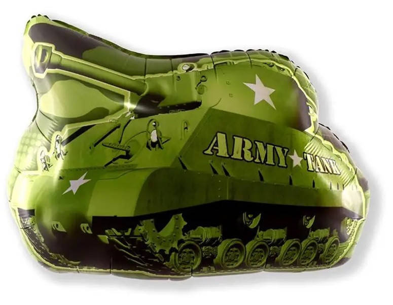 

Фольгированная фигура "Танк" 78х68см Китай