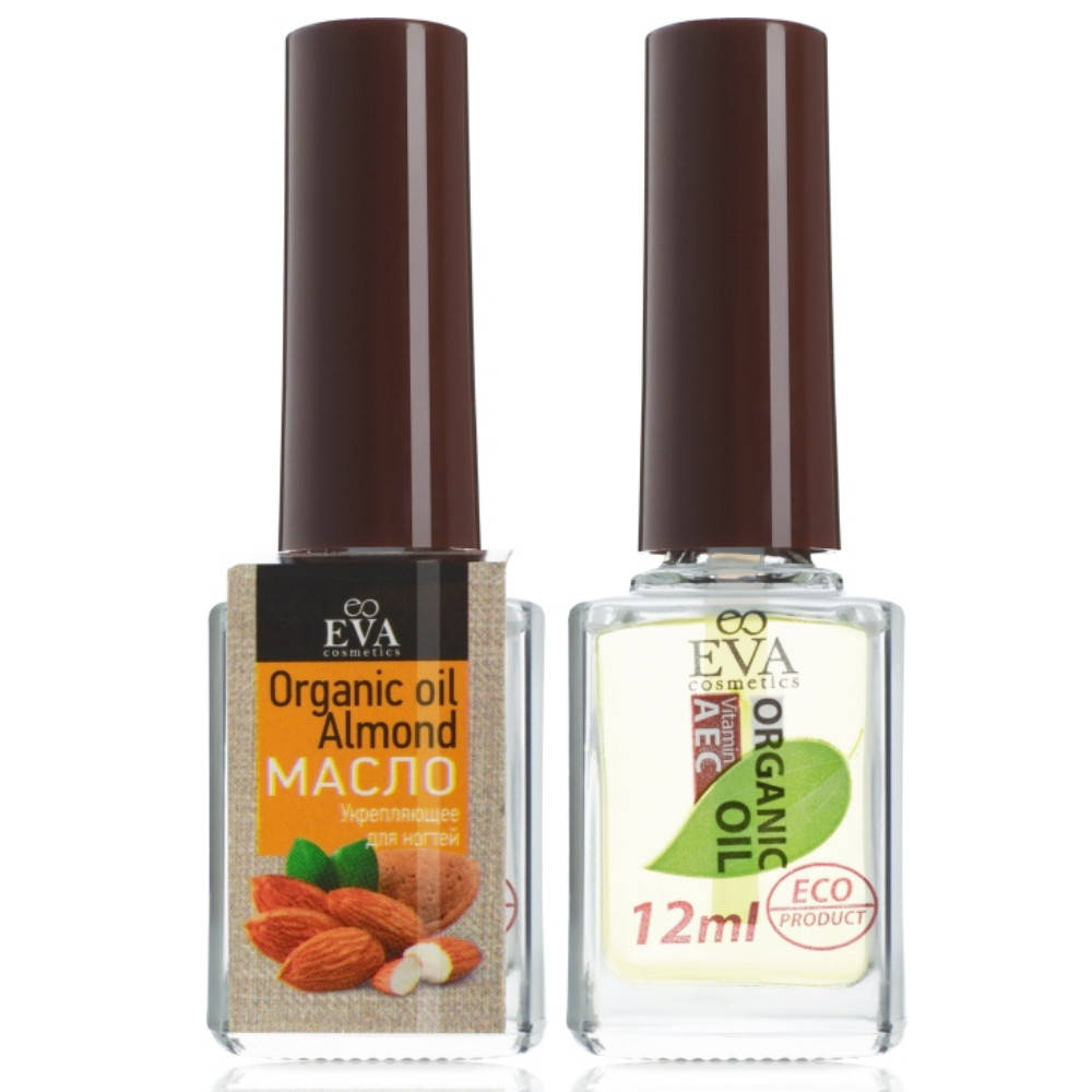 

Укрепляющее масло для ногтей Eva cosmetics Organic Oil "Миндаль" 12 мл (01012000503)