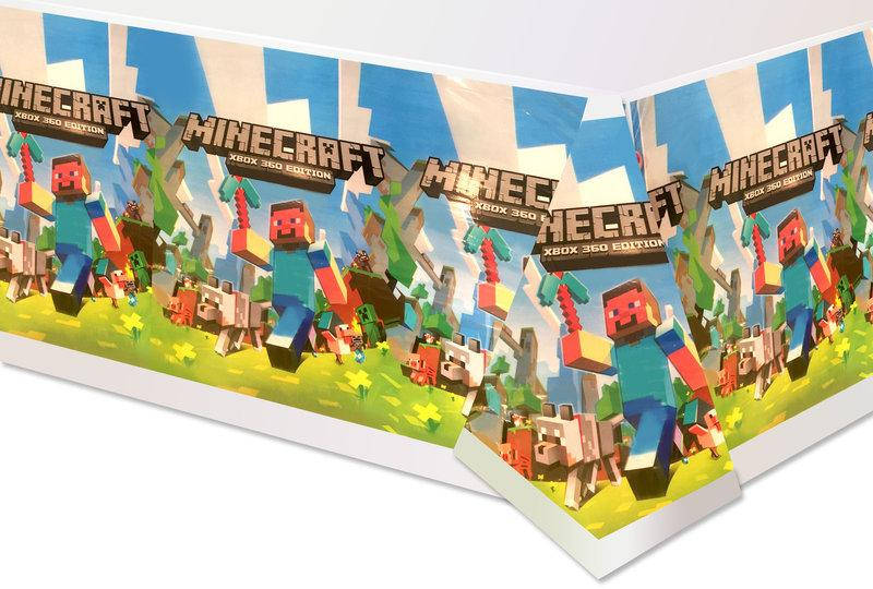 

Скатерть Майнкрафт MINECRAFT полиэтиленовая 110*180 см