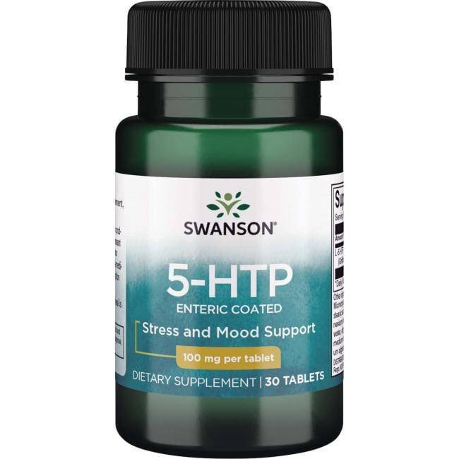 

5-гидрокси L-триптофан (для повышения серотонина) Swanson 5-HTP 100 мг 30 капс.