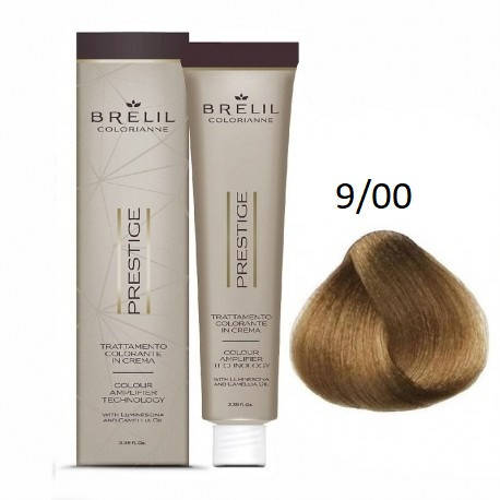 

Краска для волос Brelil Colorianne Prestige 9/00 очень светлый блонд 100 мл
