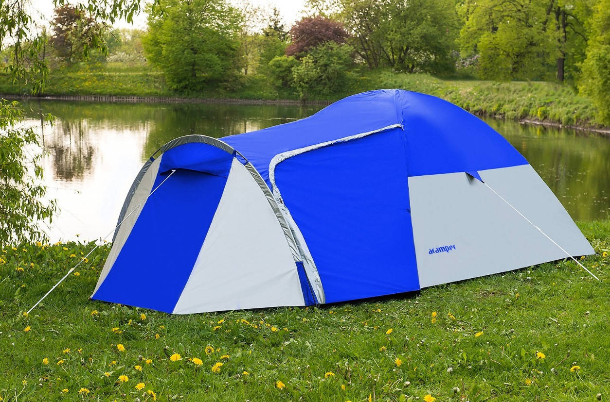 

Палатка 3-х местная Presto Acamper MONSUN 3 PRO синя - 3500мм. H2О - 3,4 кг., Синий