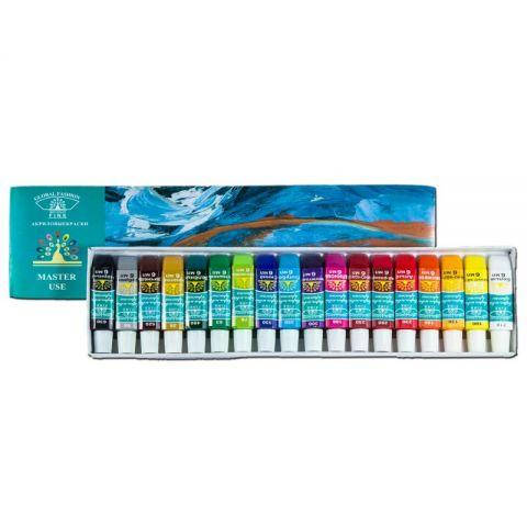 

Акриловая краска 18 цветов × 6мл