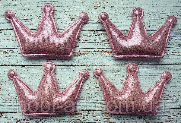 

Аплікація корона (рожева) 6,8х4,5см, АР-228