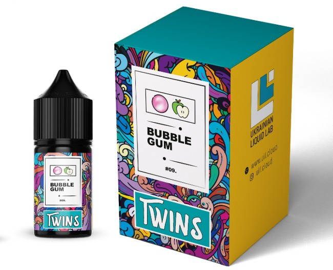 

Набор Twins Bubble Gum Salt (50 мг/мл) 30 мл.