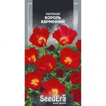 

Эшшольция калифорнийская Король карминный 0,5 г SeedEra (однолет.), Красный