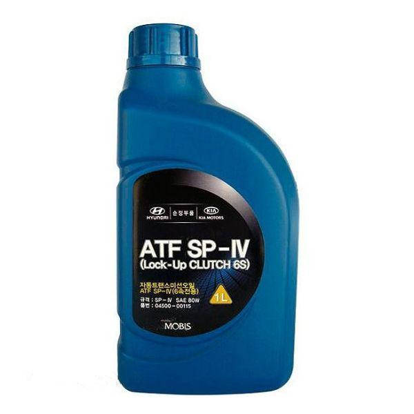 

Трансмиссионное масло Mobis ATF SP-IV 1л (0450000115) ORG 0450000115