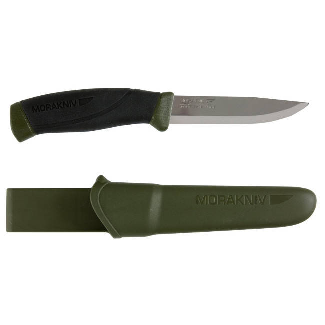 

Ніж Morakniv Companion MG S нержавеюча сталь колір хакі, Хаки
