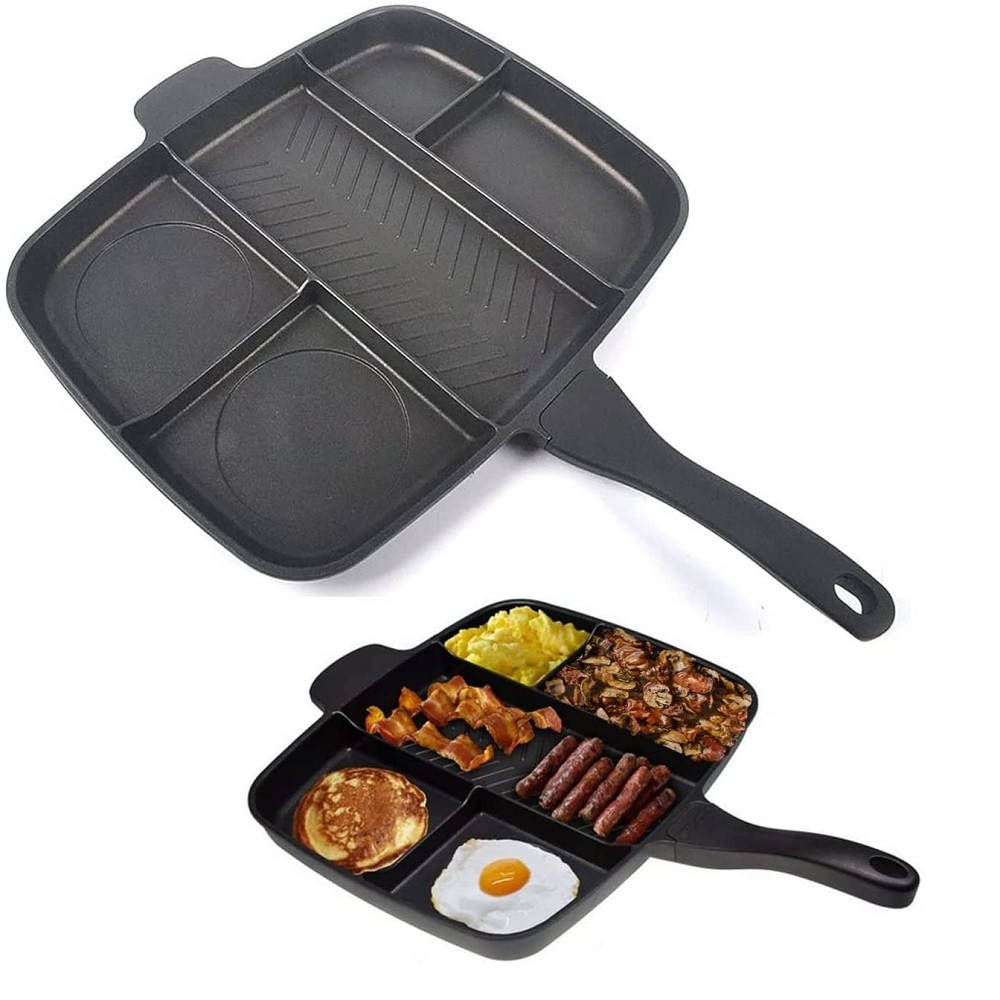 

Раздельная антипригарная сковорода 5в1 iQuick / Многофункциональная сковородка