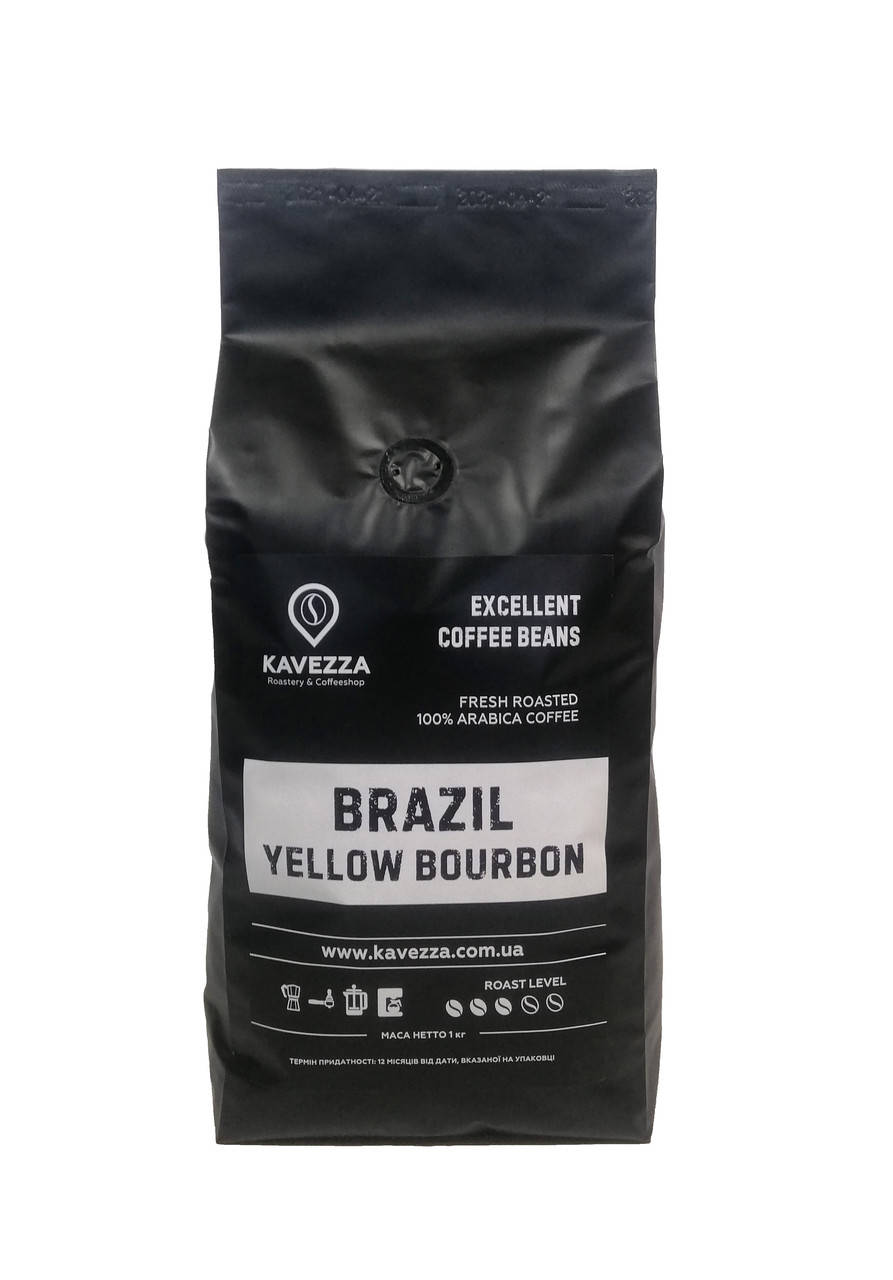 

Бразилія Жовтий Бурбон (Brazil Yellow Bourbon), 1 кг (100% арабіка)