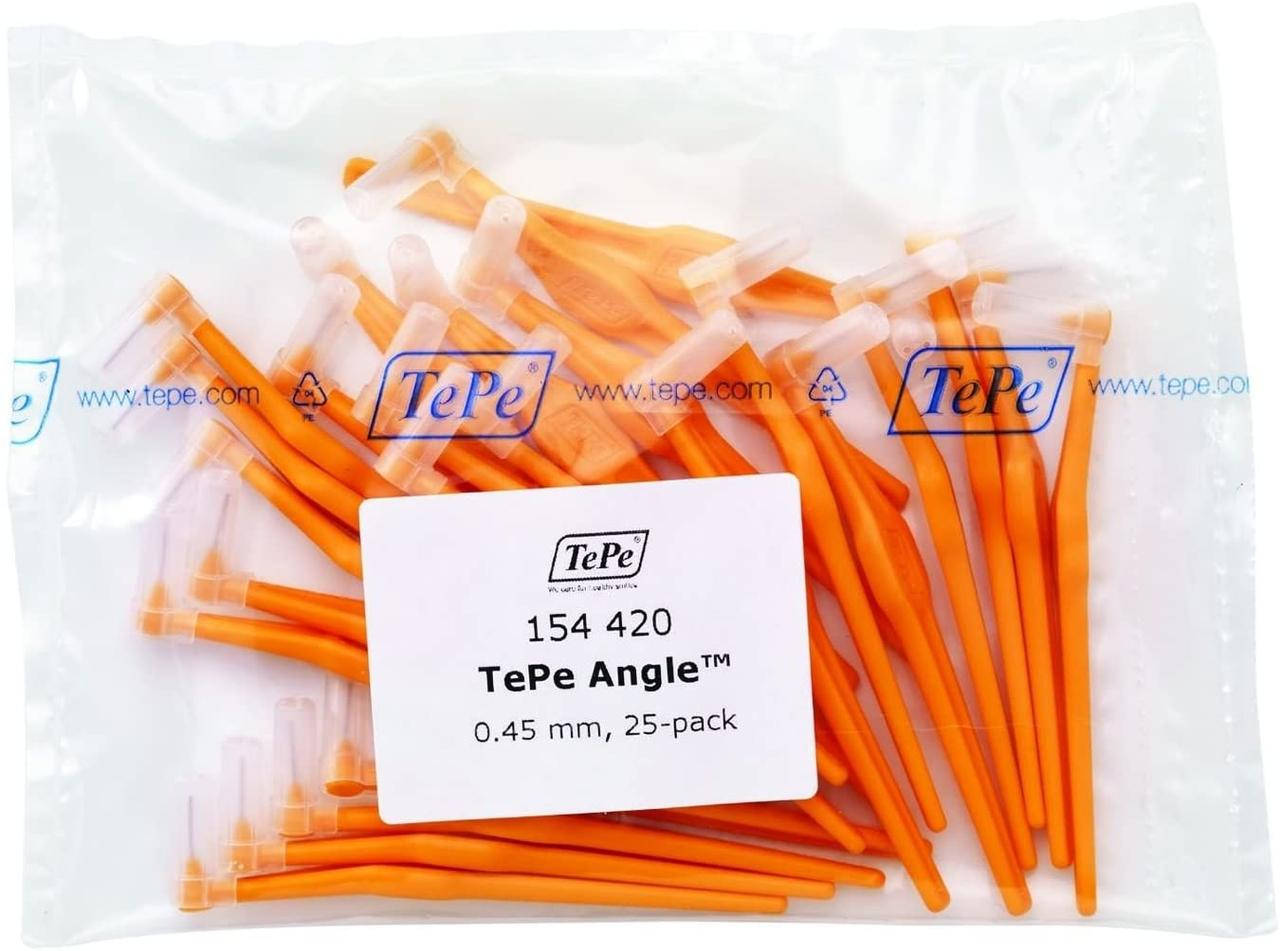 

Угловой ершик TePe Angle IDB Orange 0.45 mm ( 25 шт)
