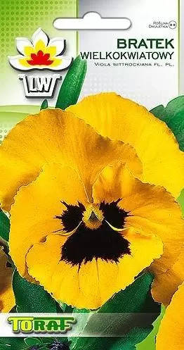 

Семена Виола (анютины глазки) крупноцветковая пищевая жёлтая с пятнышком 0.2г, Синий