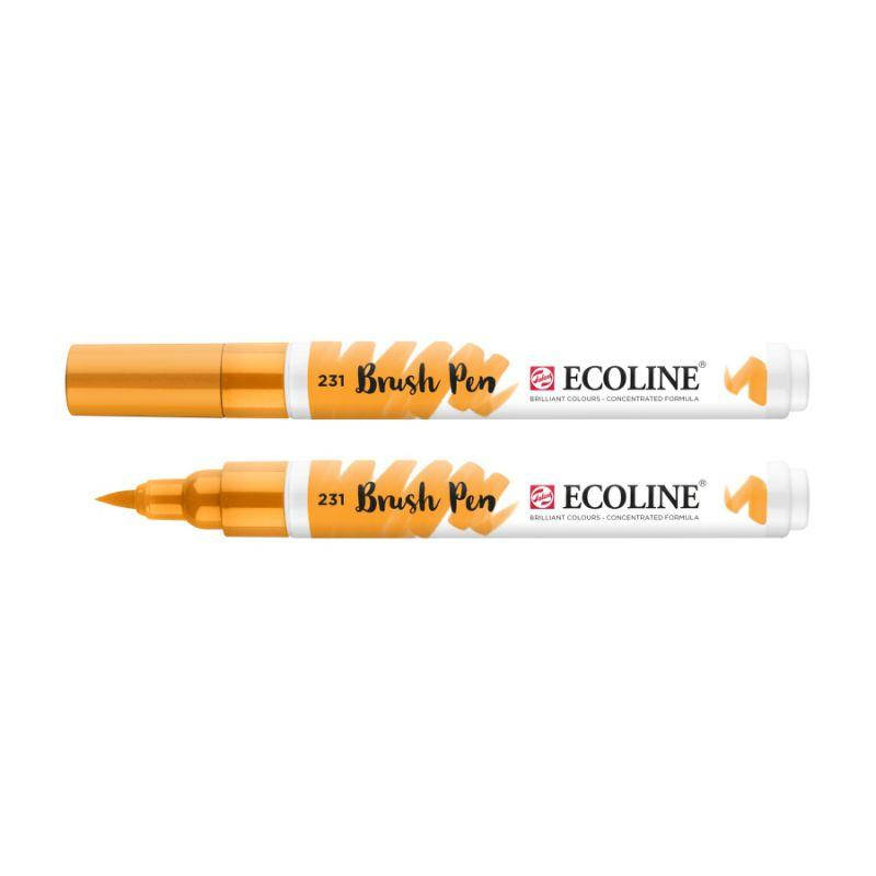 

Ручка-кисточка Ecoline Brushpen (231), Охра золотая, Royal Talens