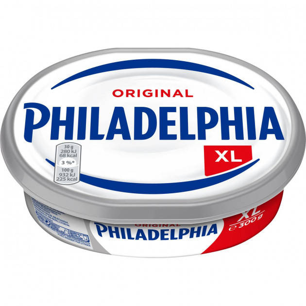 

Сыр Филадельфия Philadelphia Original оригинальная, ТМ Филадельфия, 300 грамм