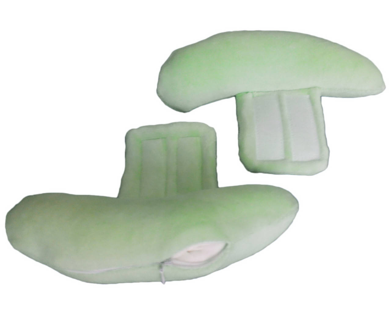 

Детский подголовник в автокресло и коляску ТМ Лежебока, салатовый, Разные цвета