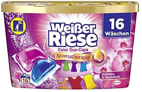 

Капсулы для стирки Weißer Riese Color Aromatherapie, 16 шт