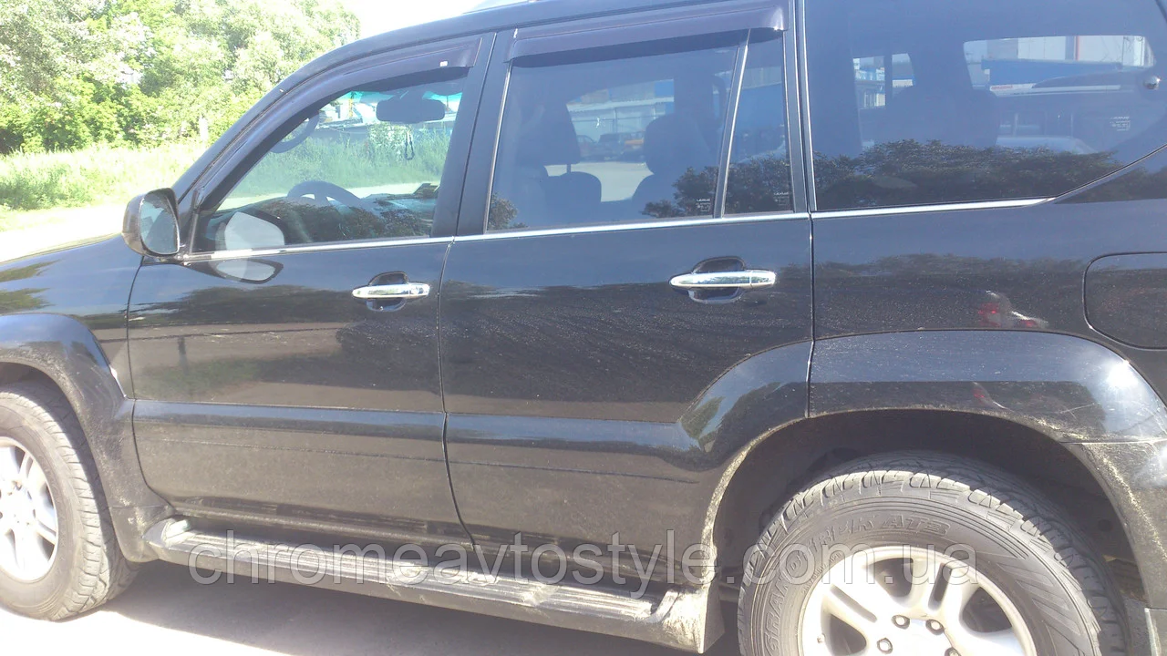 

Хром молдинг стекла Toyota Land Cruiser Prado 120 нержавейка