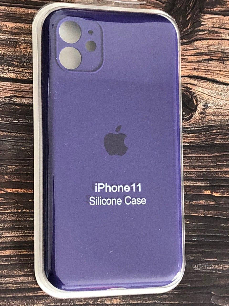 

Чехол силиконовый для iPhone 11 (silicon case - Full Cover) "Ультрафиолетовый - №30"