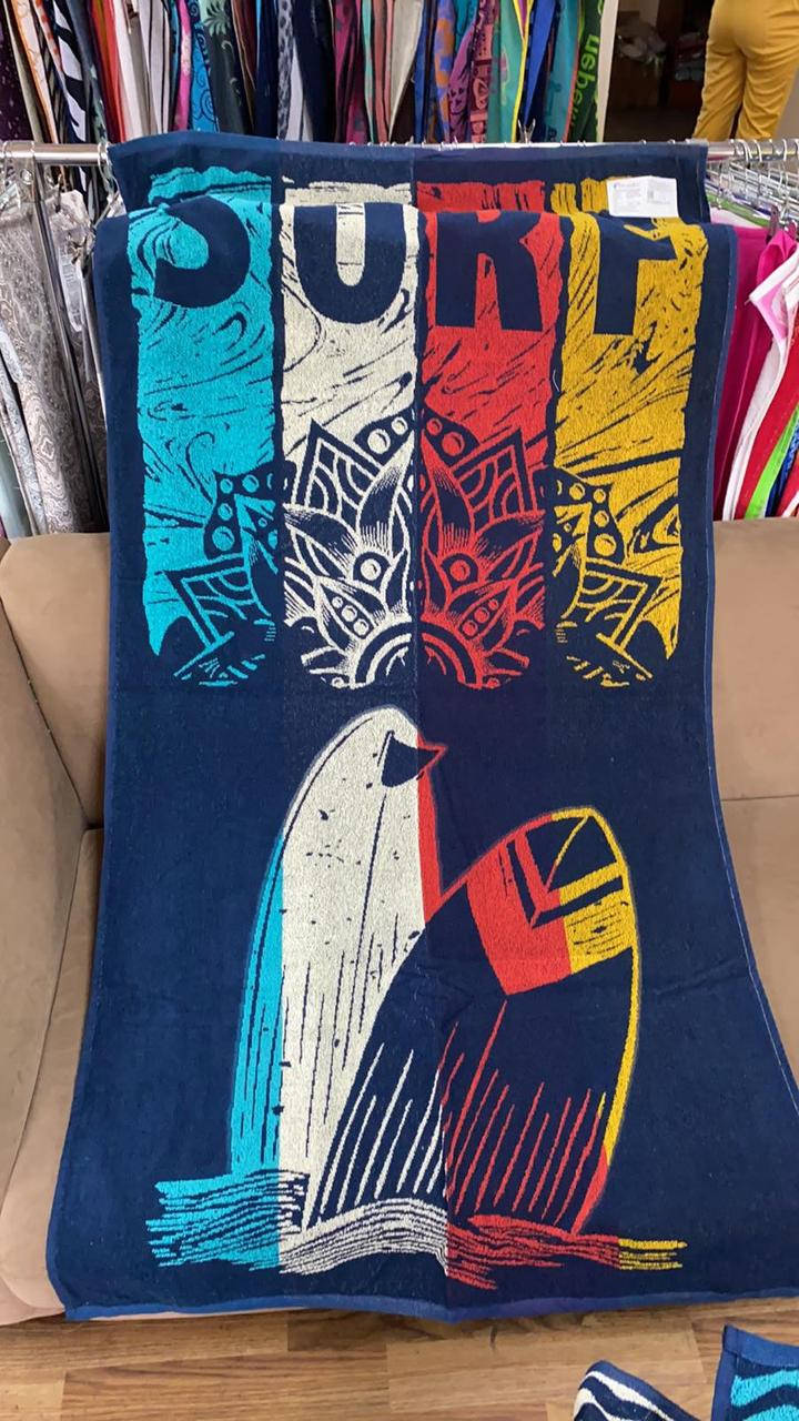 

Полотенце махровое Речицкий текстиль На яркой волне 81х160 см