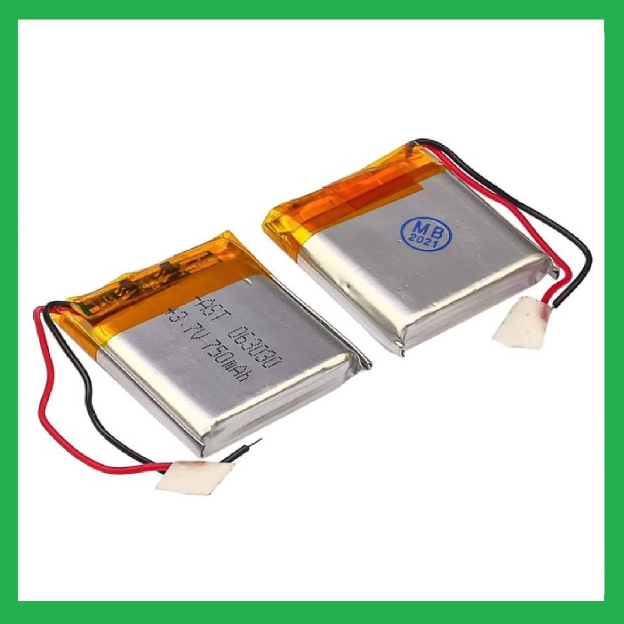 

Аккумулятор 063030P 3,7V универсальный с контроллером, 6 х 30 х 30 мм (750 mAh) 1 шт.