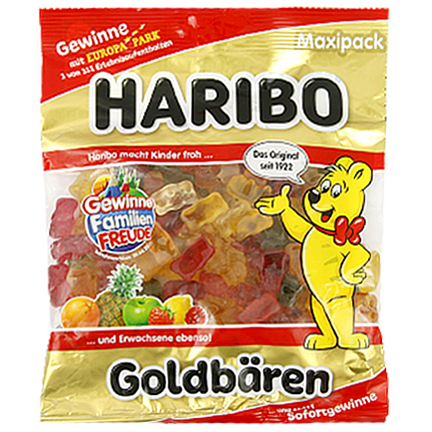 

Желейки Харібо ведмедики Haribo goldbaren 360g (Код : 00-00012377)