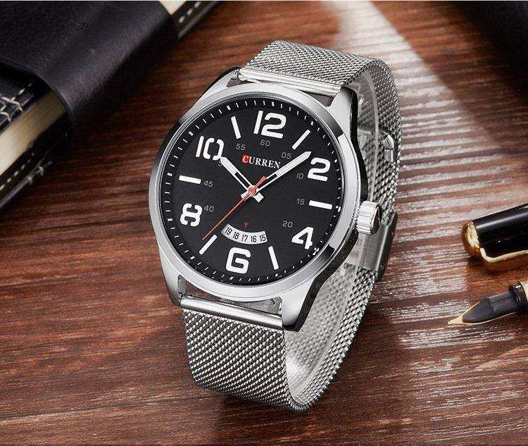 

Часы мужские Curren LeRoy silver-black