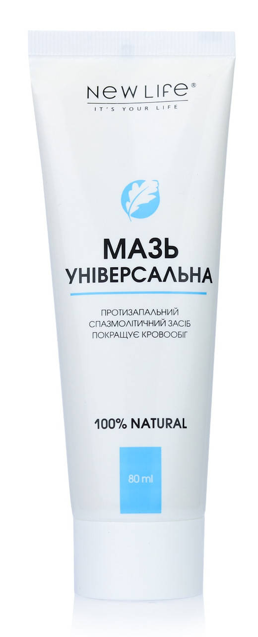 

Крем Универсальный Мазь Новая Жизнь 80 мл оказывает оздоровительный эффект на любой участок тела