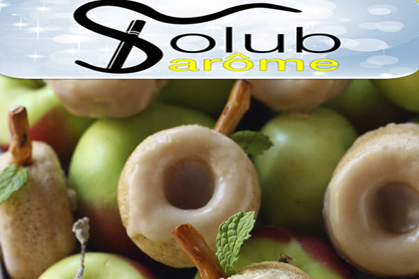 

Ароматизатор Solubarome Apple Donut (пончик с яблоком) 5 мл.