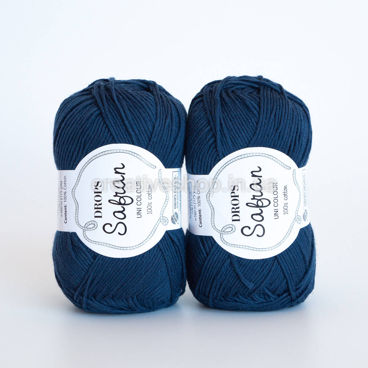 

Пряжа DROPS Safran (цвет 09 navy blue), Синий