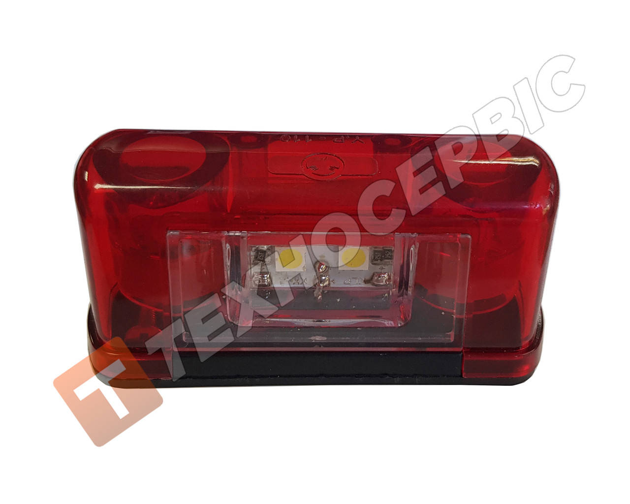 

Подсветка номера 4LED красный корпус (производство NOKTA) Турция