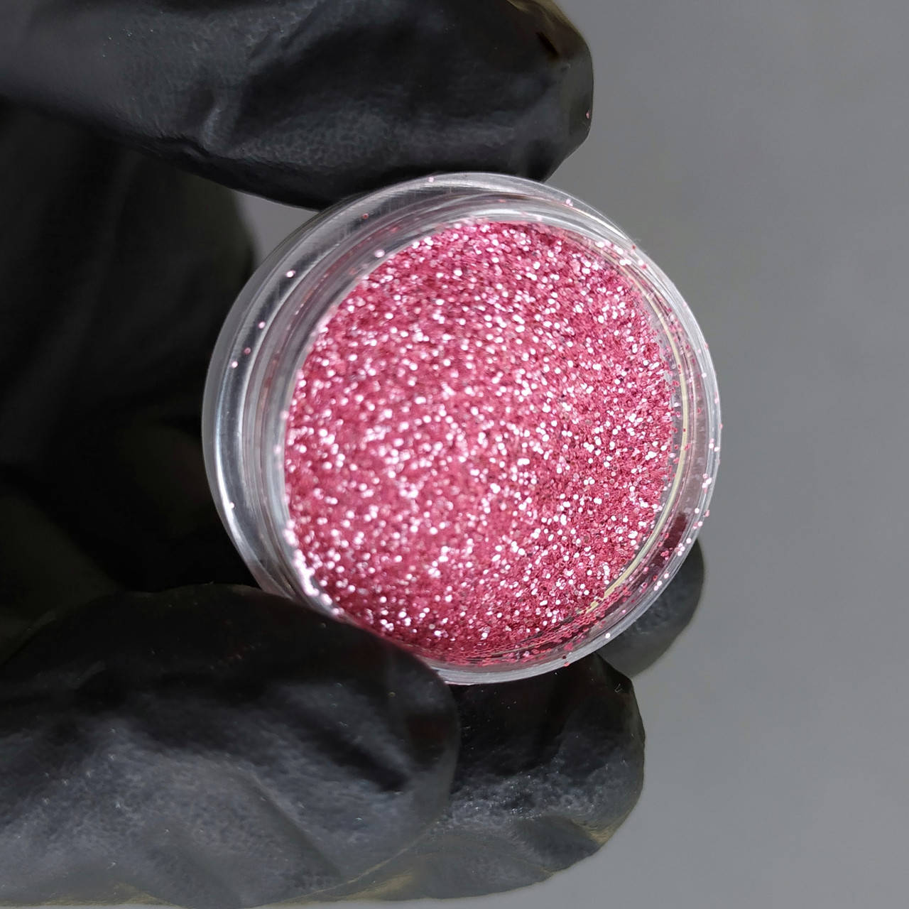 

Блёсточки в баночке. Розовый