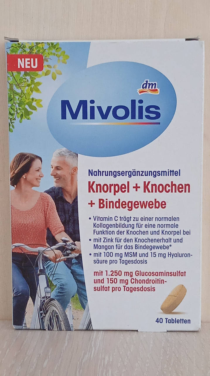 

Mivolis Knorlel + Knochen + Bindegewebe Хрящи + кости + соединительная ткань 40 шт., Германия