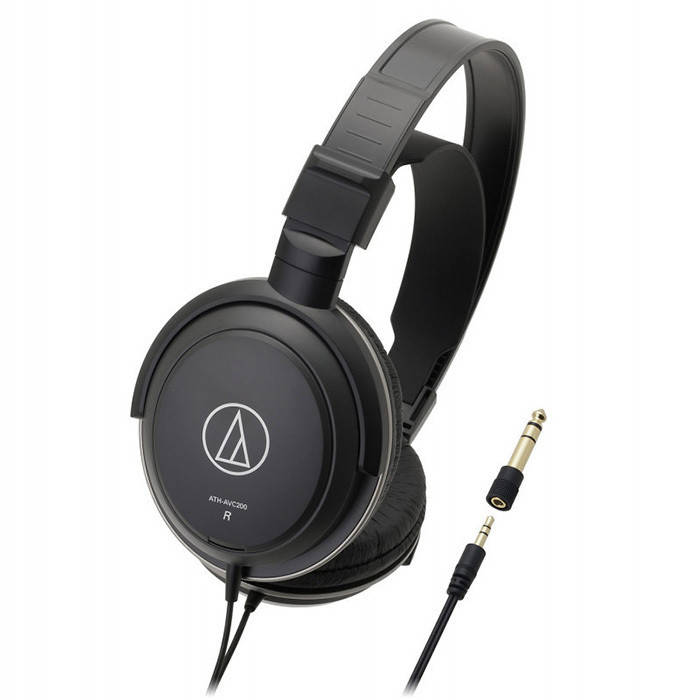 

Наушники Audio-Technica ATH-AVC200, Черный