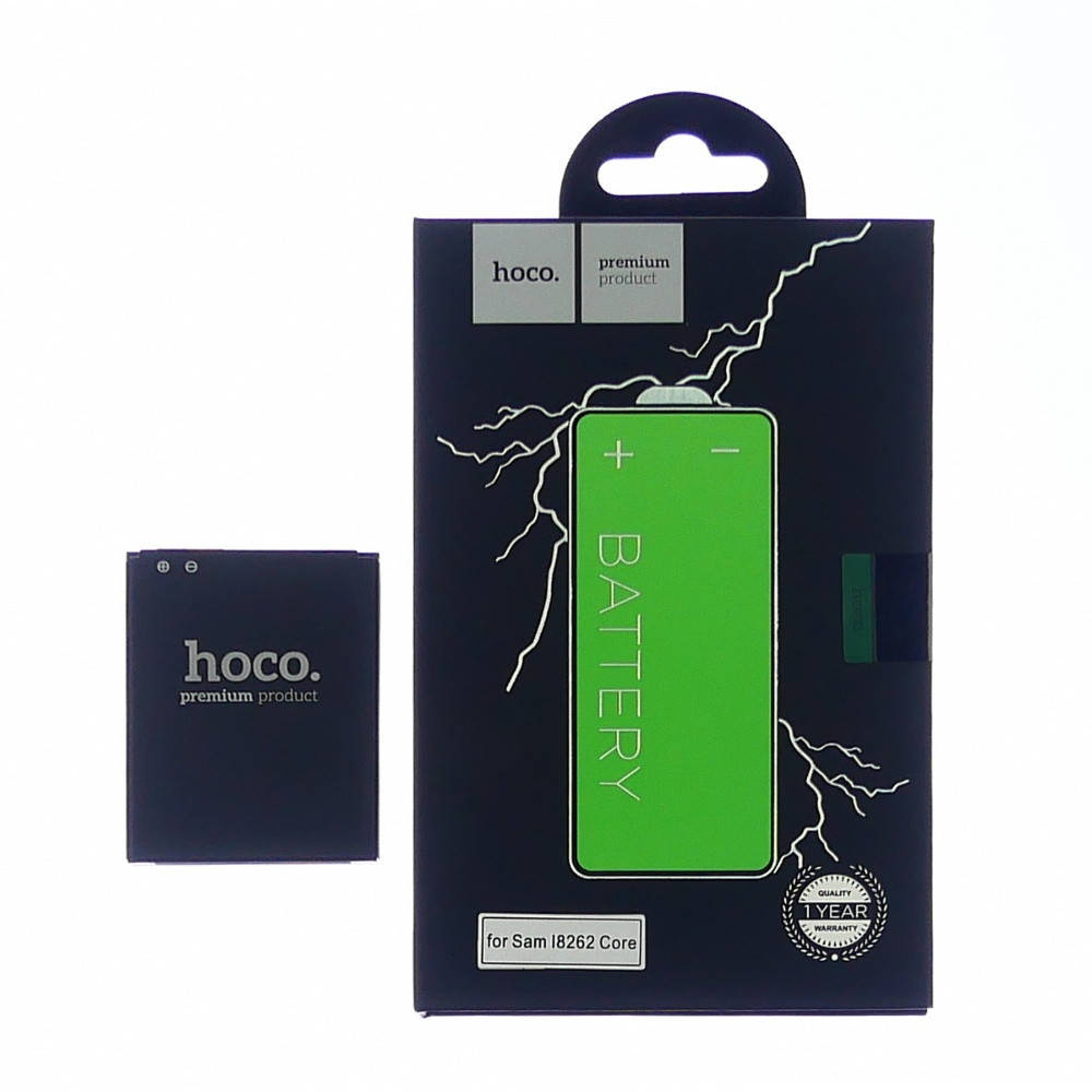 

Аккумулятор Hoco B150AE для Samsung i8262/i8260 Galaxy Core/G350E Galaxy Star 2 Plus 1800 mAh (20729)