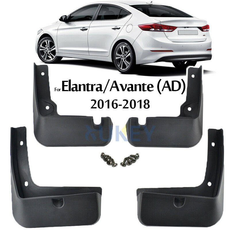 

Брызговики для Hyundai Elantra 2016-2019, к-кт (4шт.)
