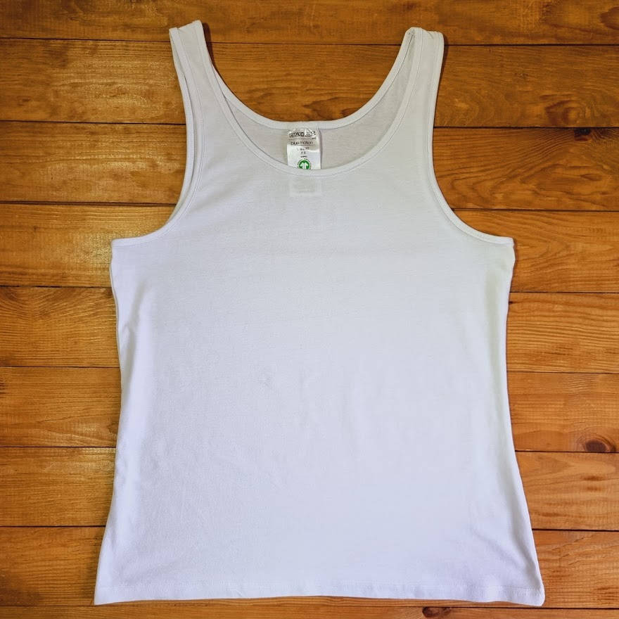 

Женская майка, размер L, цвет белый