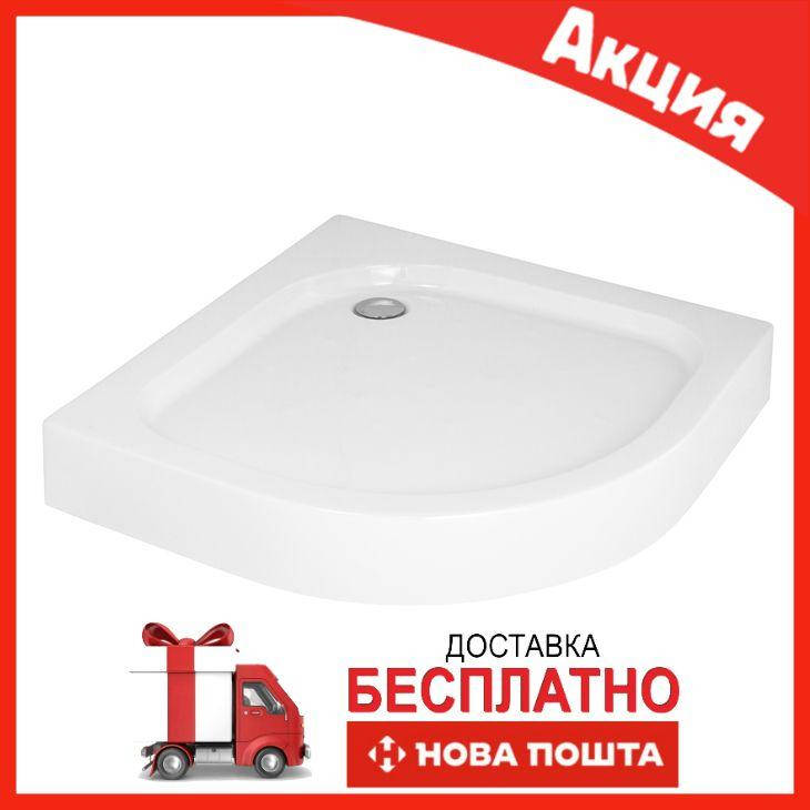 

Душевой поддон 90x90 см полукруглый Volle 10-22-157tray, Белый