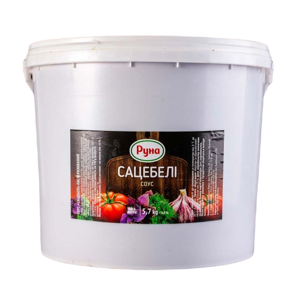 

Соус Сацебели 5.7кг Руна