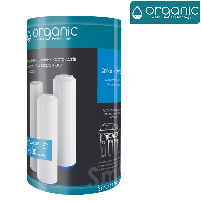 

Комплект картриджей для обратного осмоса Organic Smart Osmo