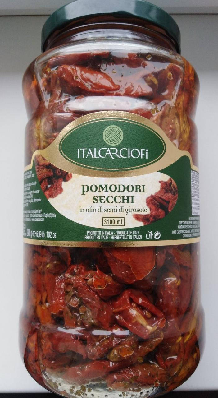 

Томати вялені в олії Italcarciofi 2900 г.
